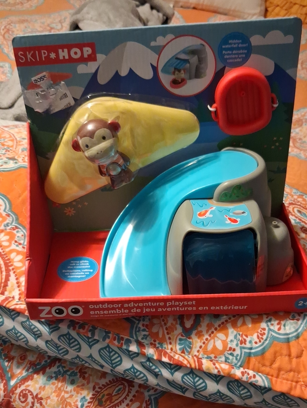 Skip Hop Blue, Yellow & Red Zoo Outdoor Adventure Playset